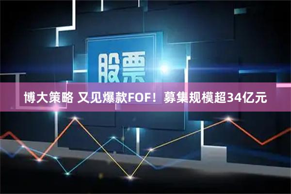 博大策略 又见爆款FOF！募集规模超34亿元
