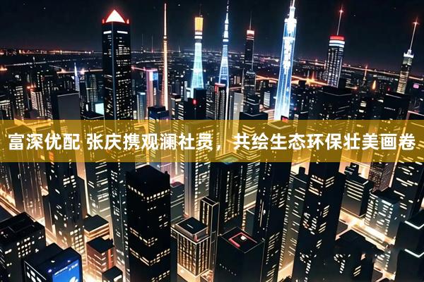 富深优配 张庆携观澜社员，共绘生态环保壮美画卷